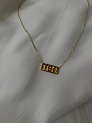 Aurelia Luxe 11:11 Pendant Necklace