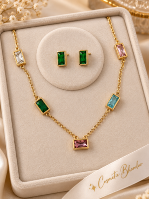 Aurelia Luxe Prism Charm Jewellery Set