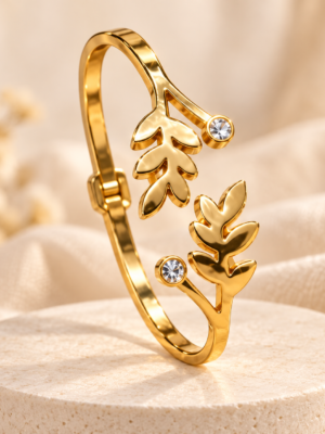 Aurelia Luxe Golden Vine Baby Bracelet – Size 14